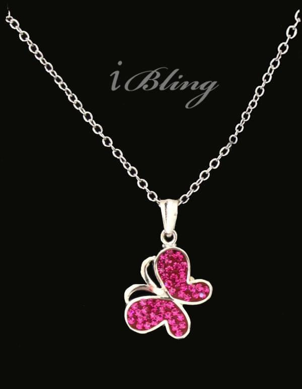 925 Silver Butterfly Necklace