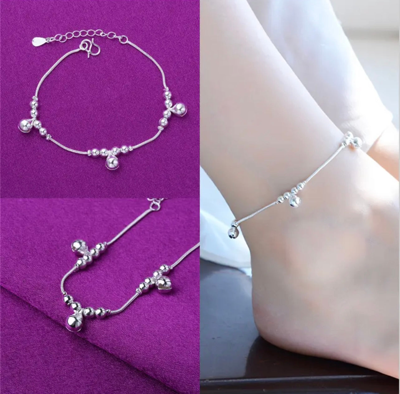 925 Silver Anklet