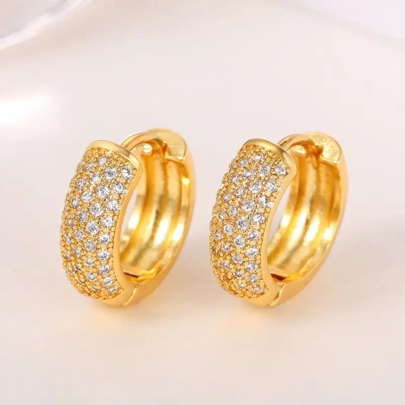 18K Gold Plated Hikaw