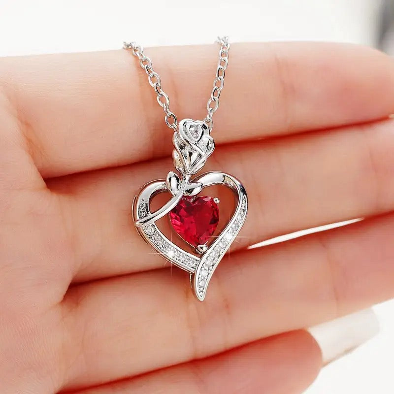 Silver Heart Necklace