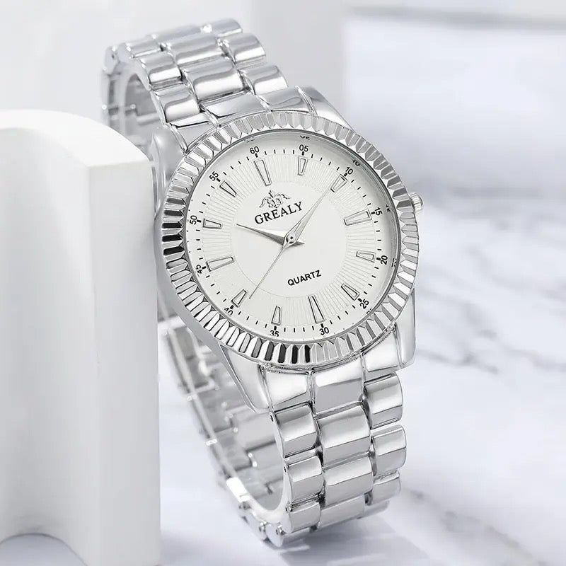 Luxury Watch + Bracelet Set