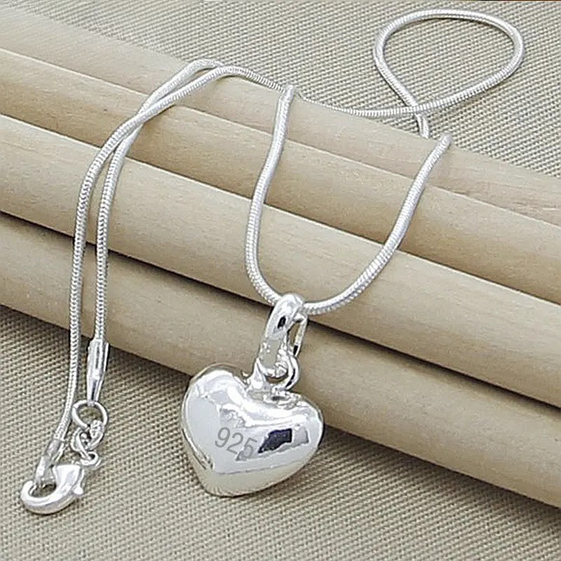 925 Silver Heart Necklace