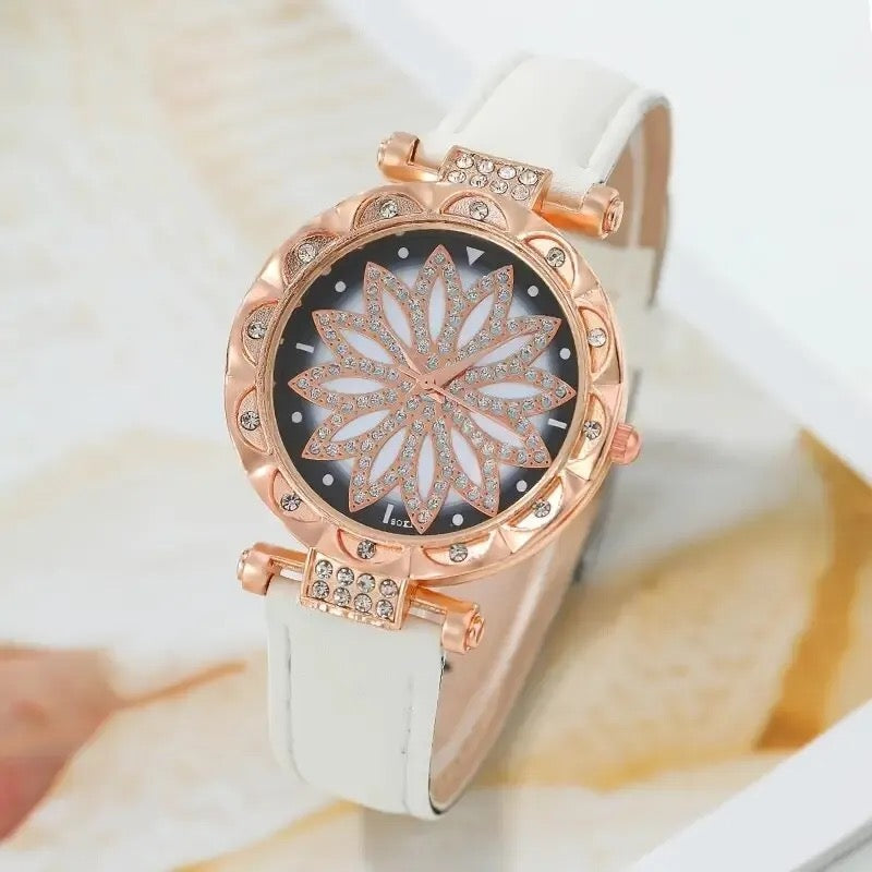 Luxury Women Watch + Necklace Set