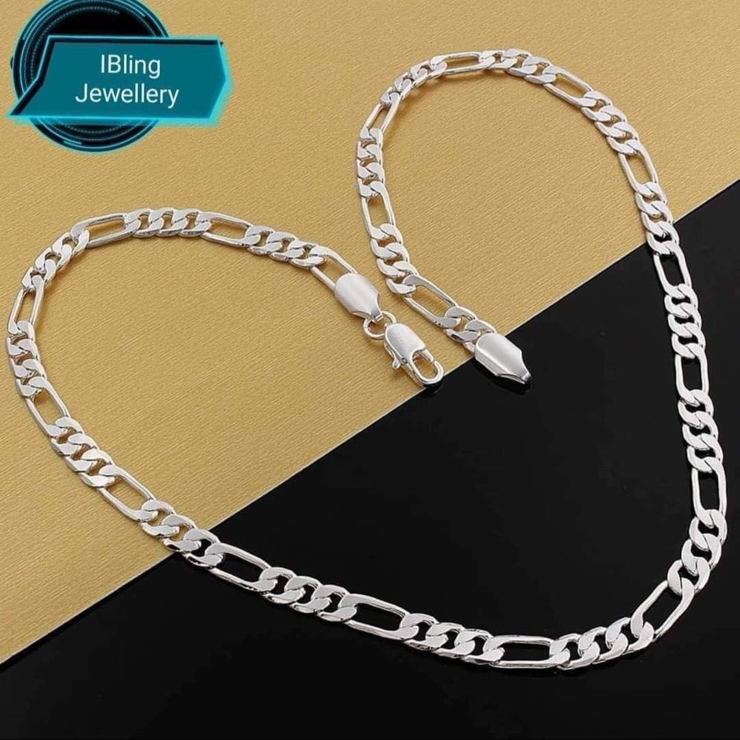 925 Silver Men Necklace Chain