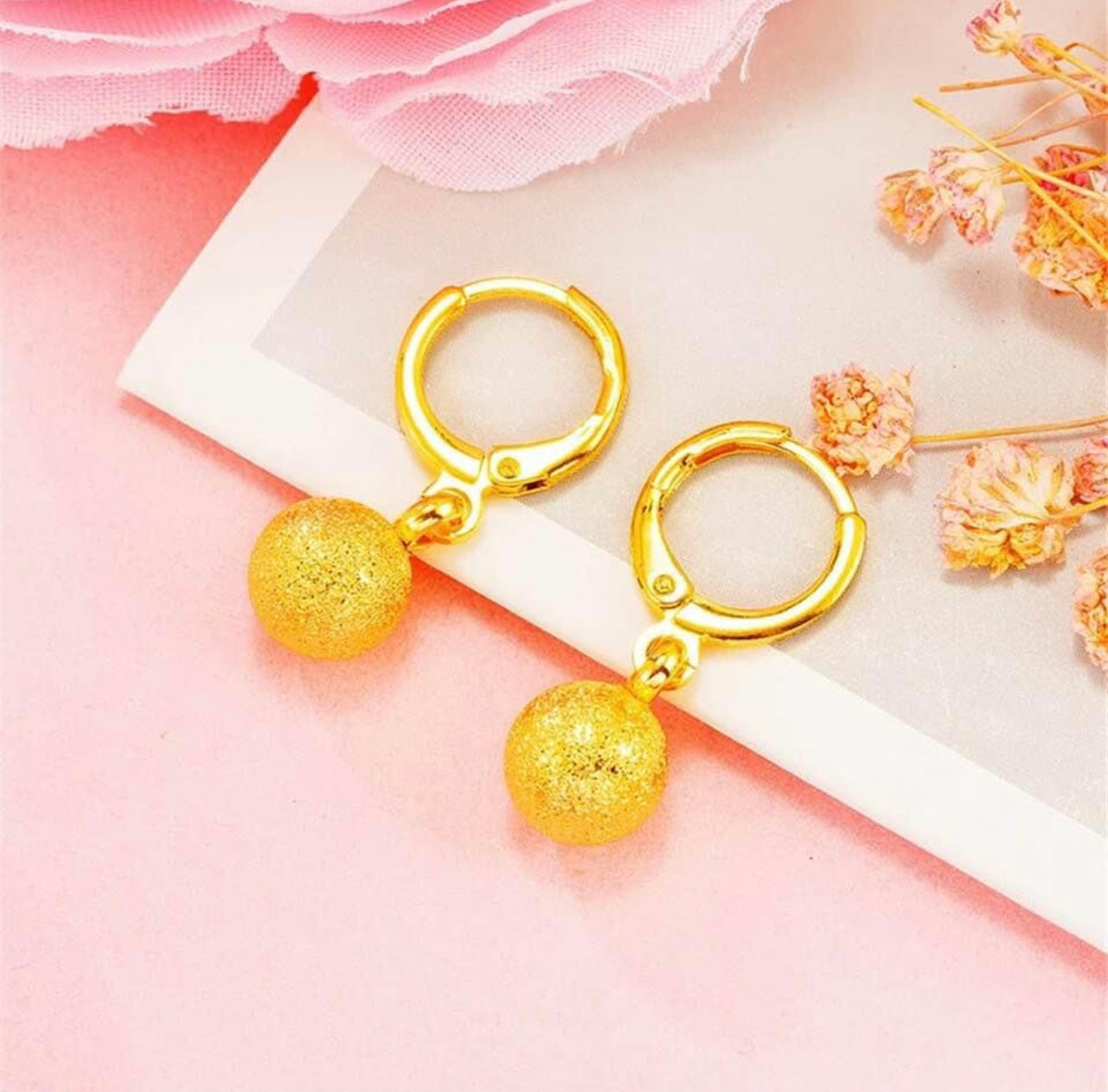 18K Gold Plated Earring