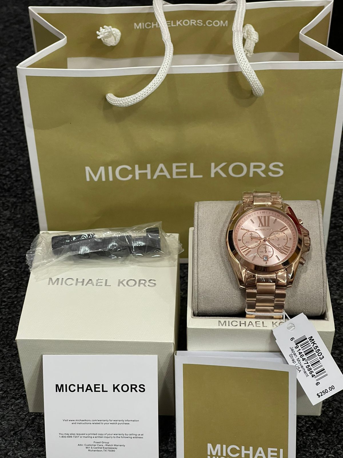 Authentic MK Watch