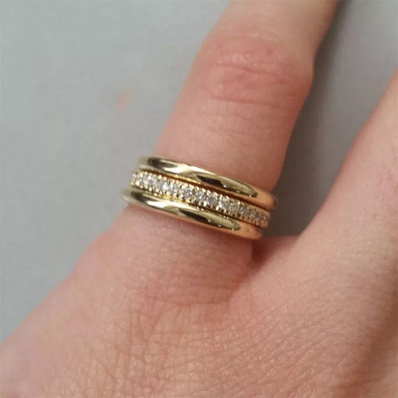 18K Gold Plated Ring