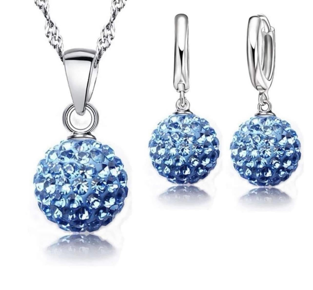 925 Silver Necklace and Earring Set