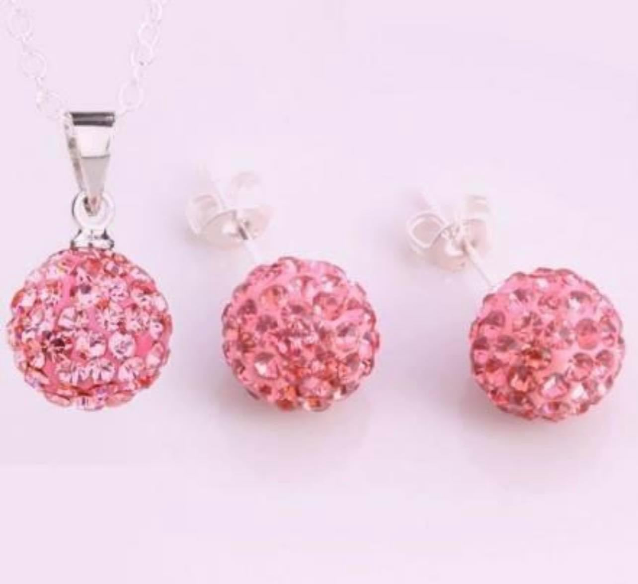 925 Silver Necklace at Earring Set