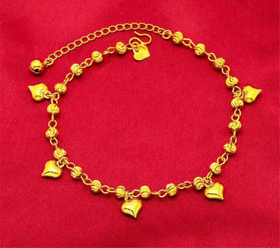 24K Gold Plated na Bracelet