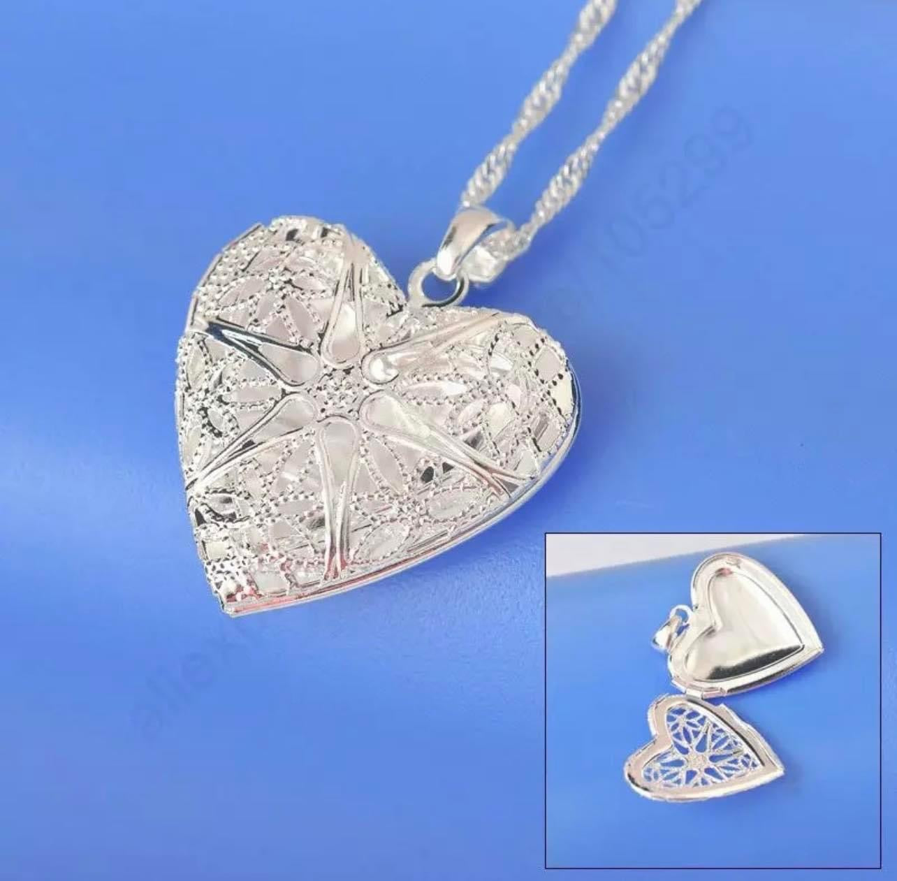 925 Silver Heart Necklace