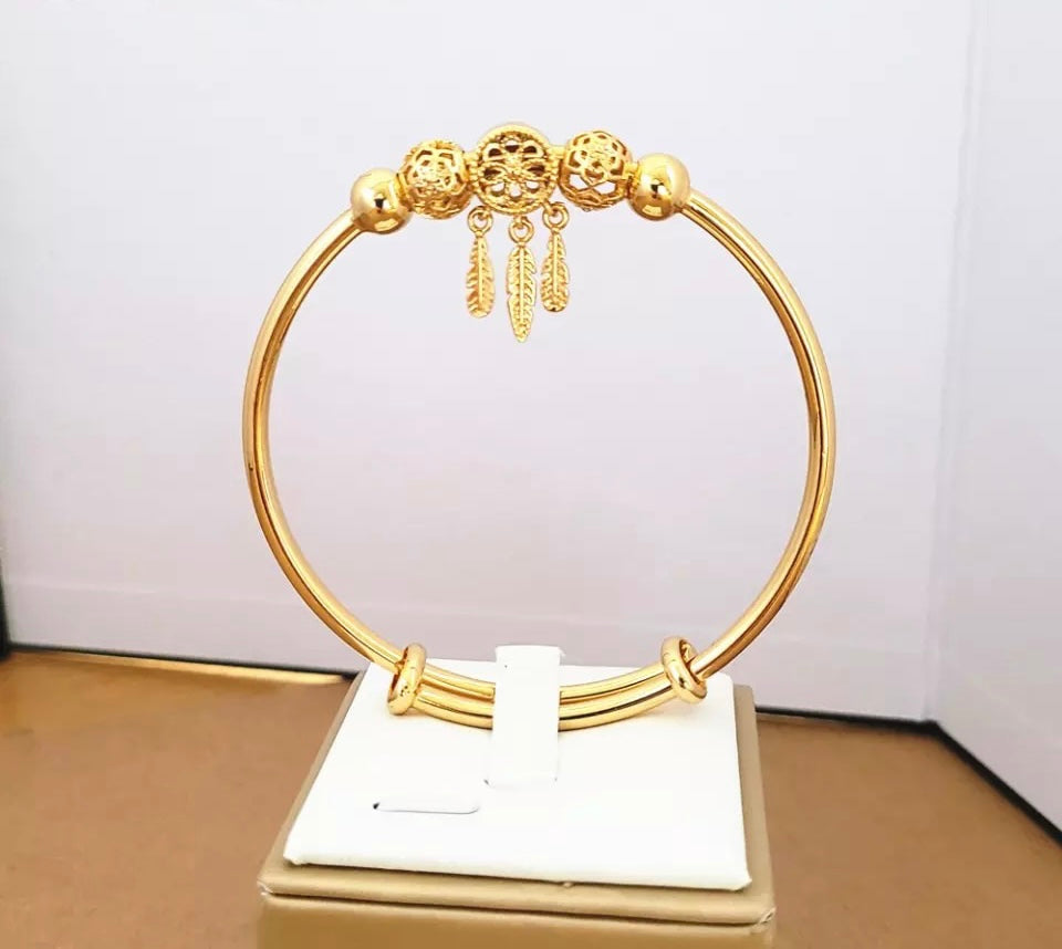 24K Gold Plated Bangle