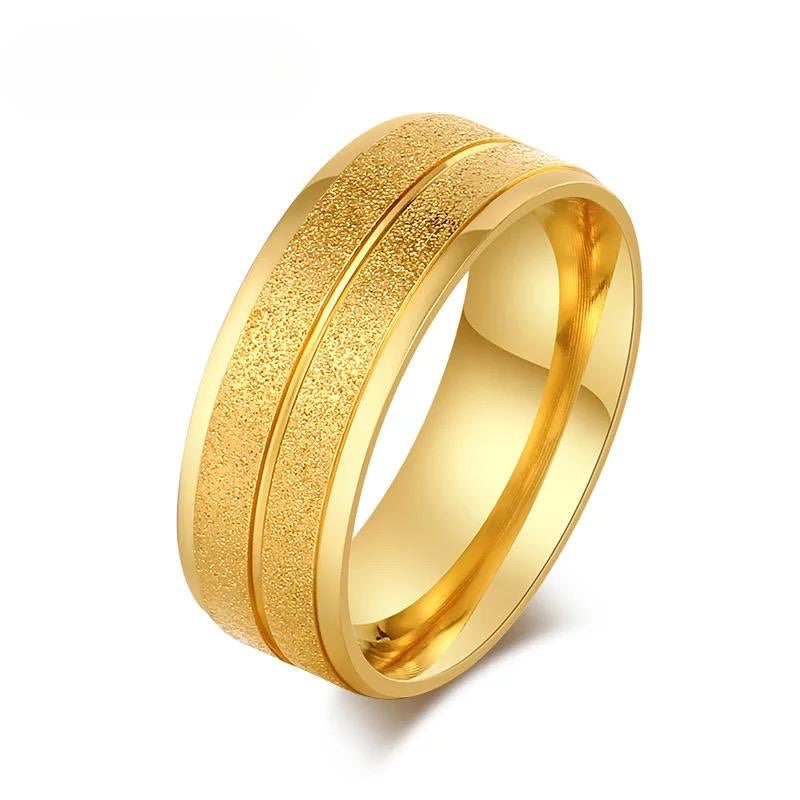 18K Gold Plated na Singsing