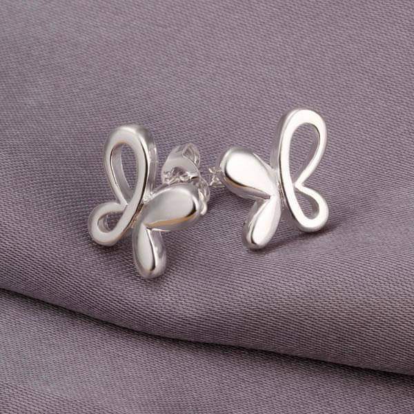 925 Silver Butterfly Earring