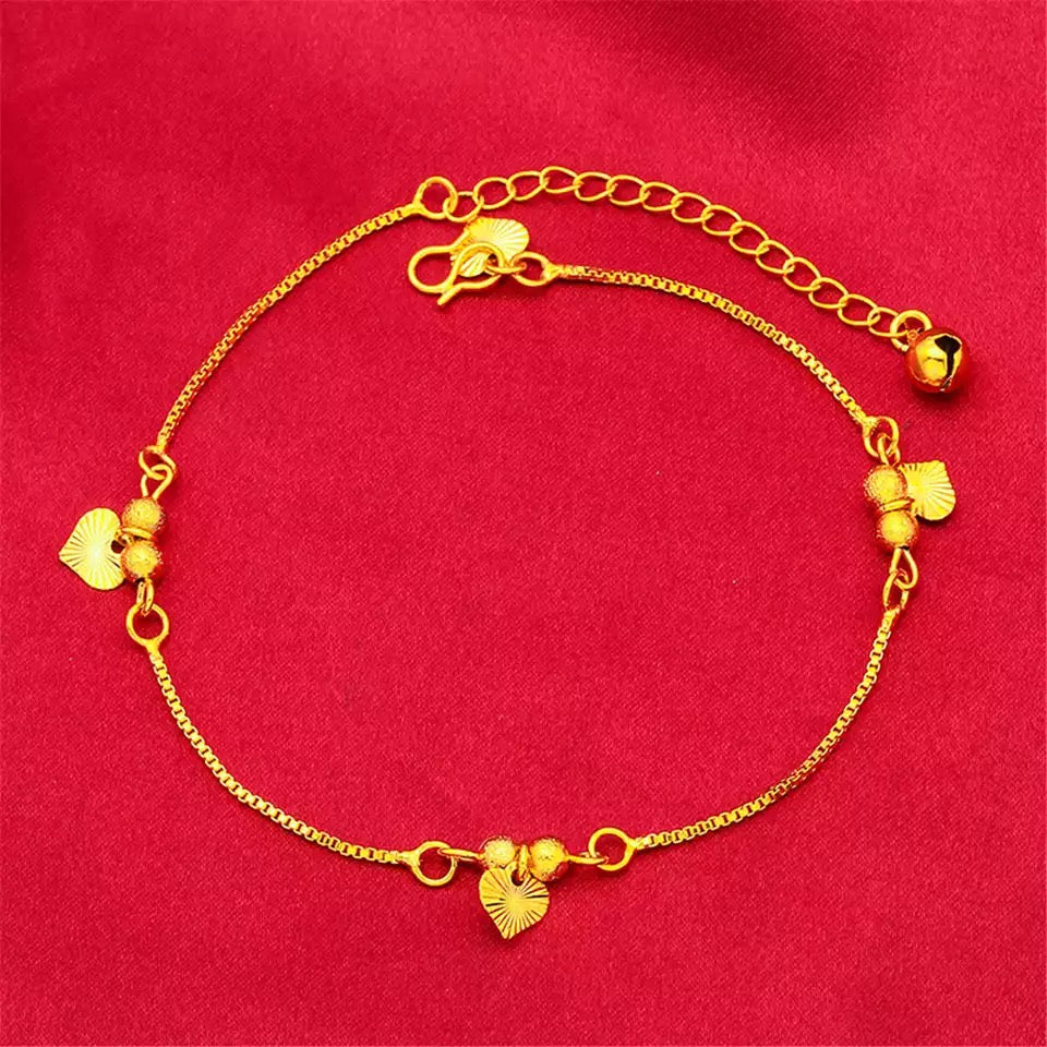 24K Gold Plated Anklet