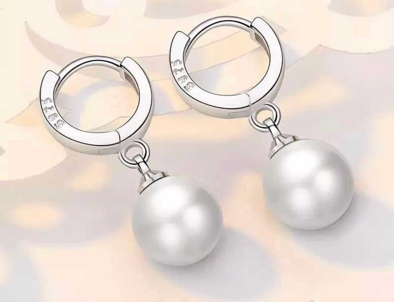 925 Silver Pearl Earring