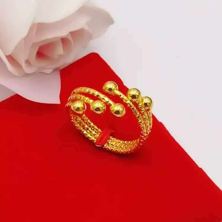 24K Gold Plated Ring