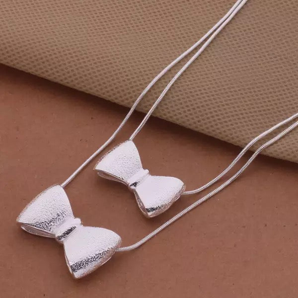 925 Silver Double-Layer Necklace