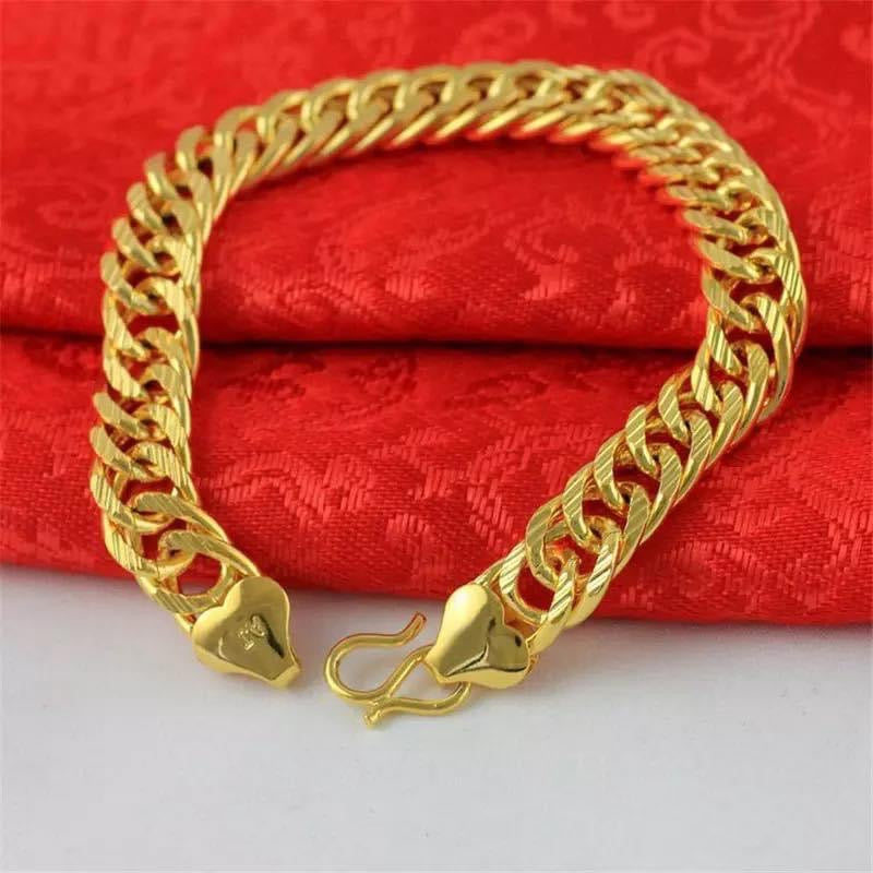 18K Gold Plated na Bracelet