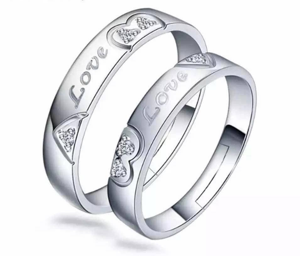 925 Silver Couple Rings