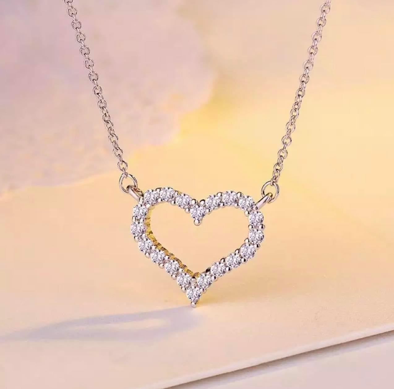 925 Silver Heart Necklace