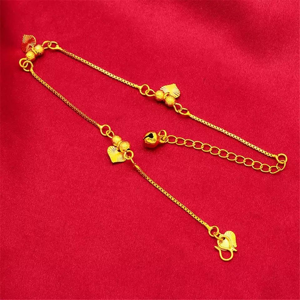 24K Gold Plated Anklet