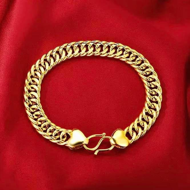 18K Gold Plated na Bracelet