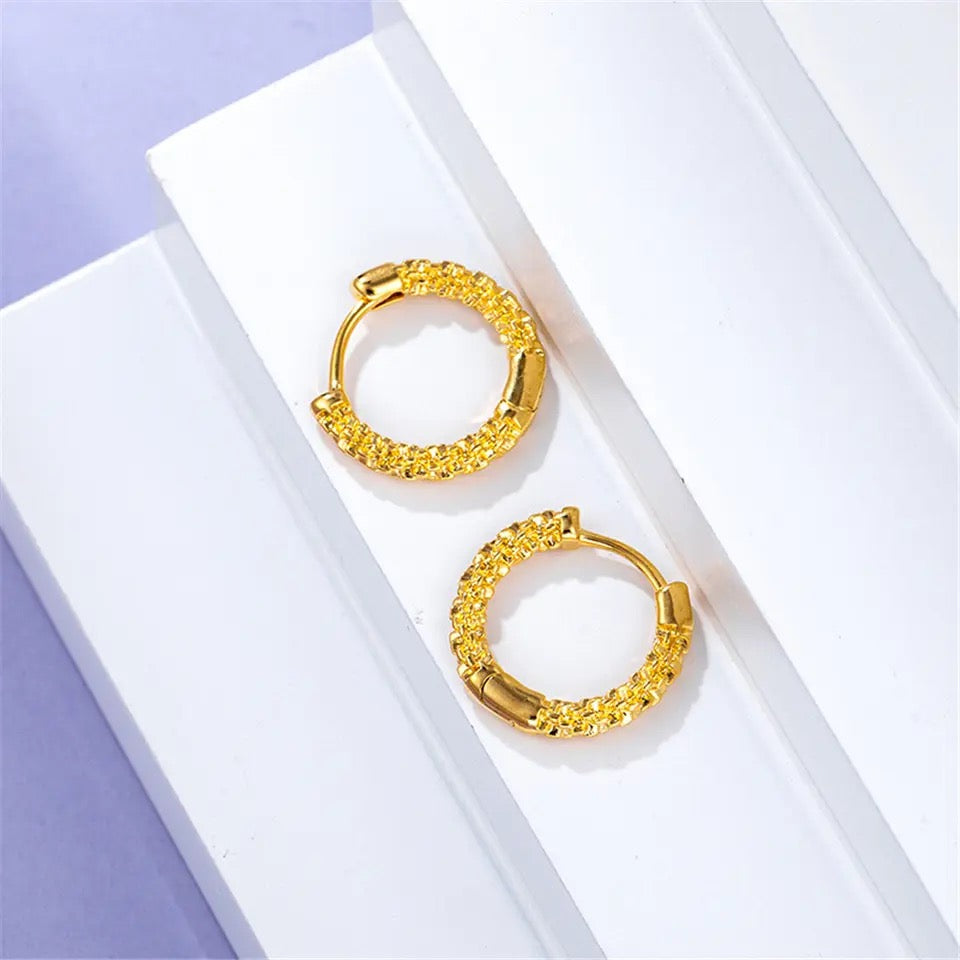 24K Gold Plated Earring