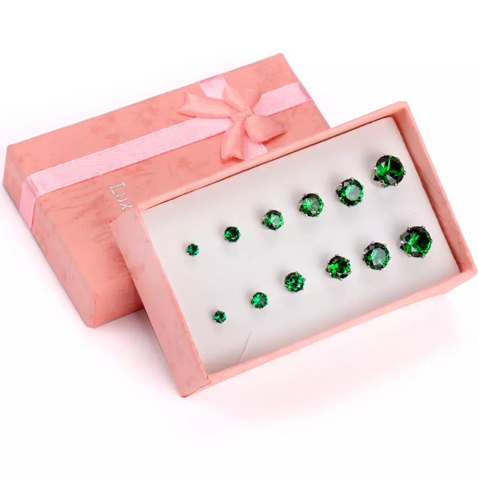 925 Silver Earrings Set