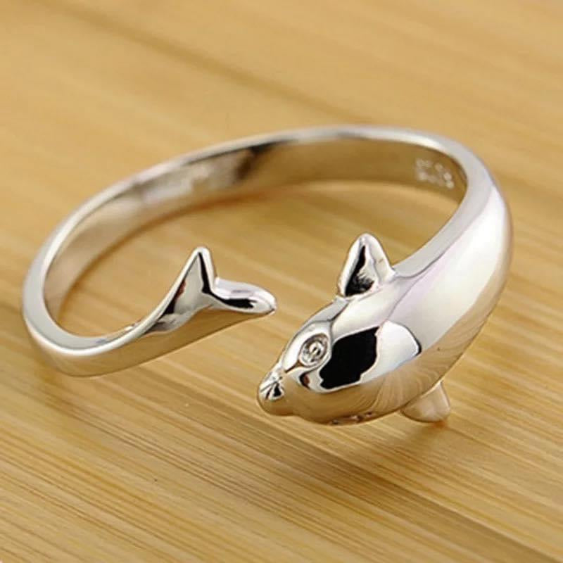 Dolphin Adjustable Ring