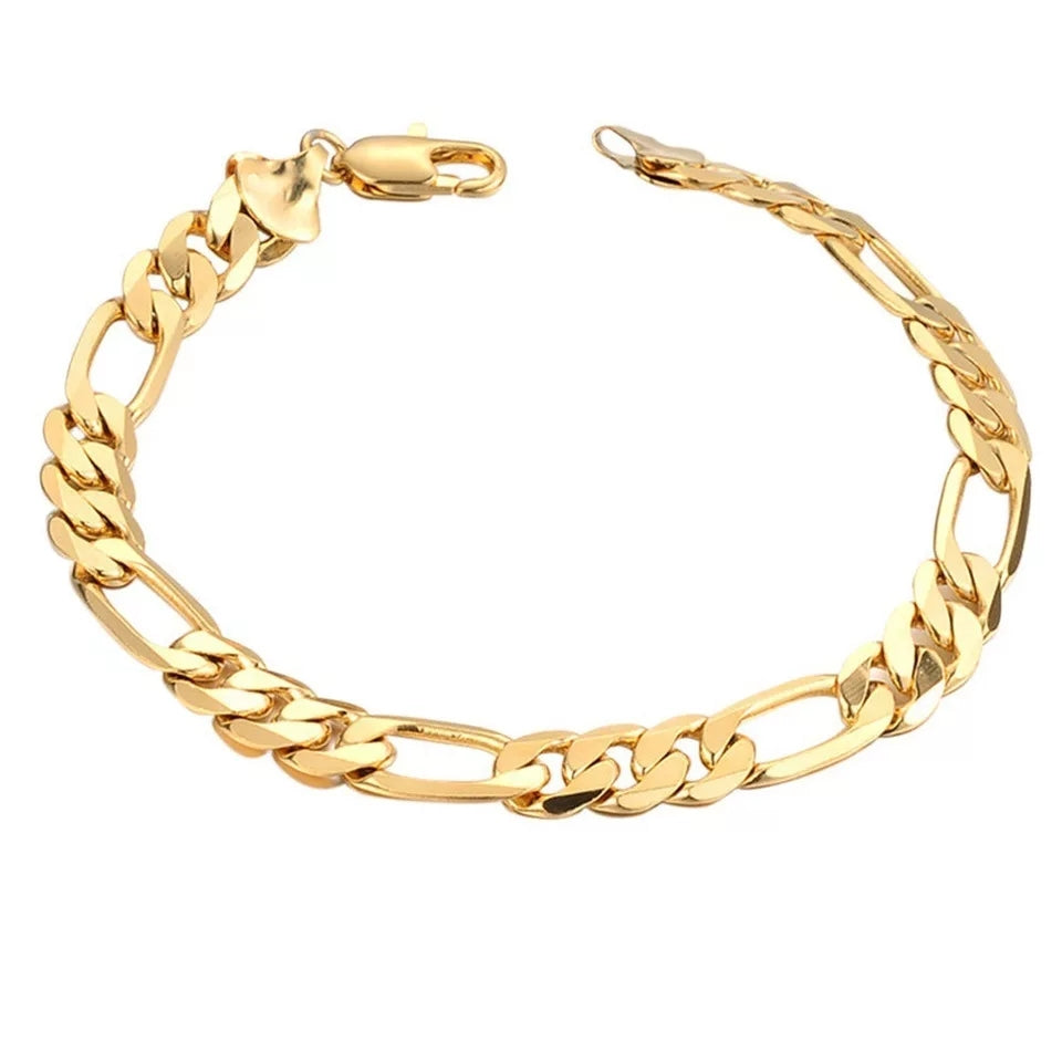 18K Gold Plated na Bracelet