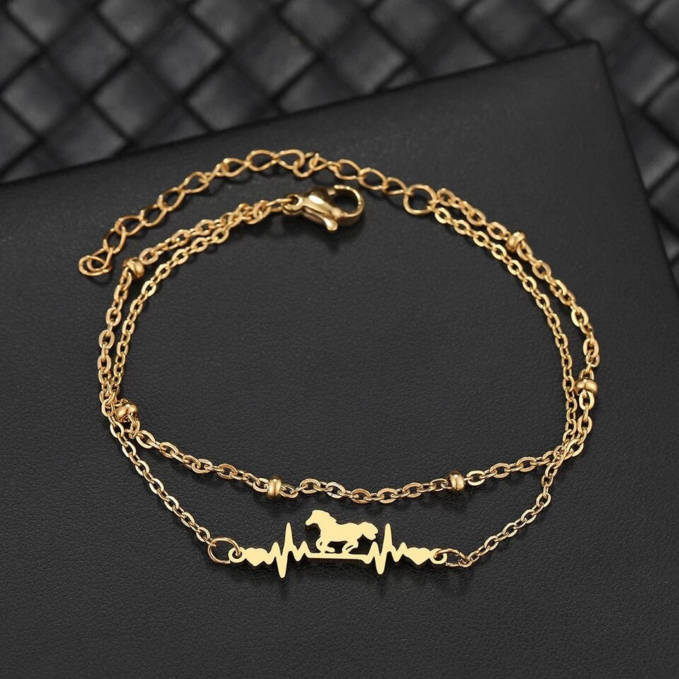 18K Gold Plated na Bracelet