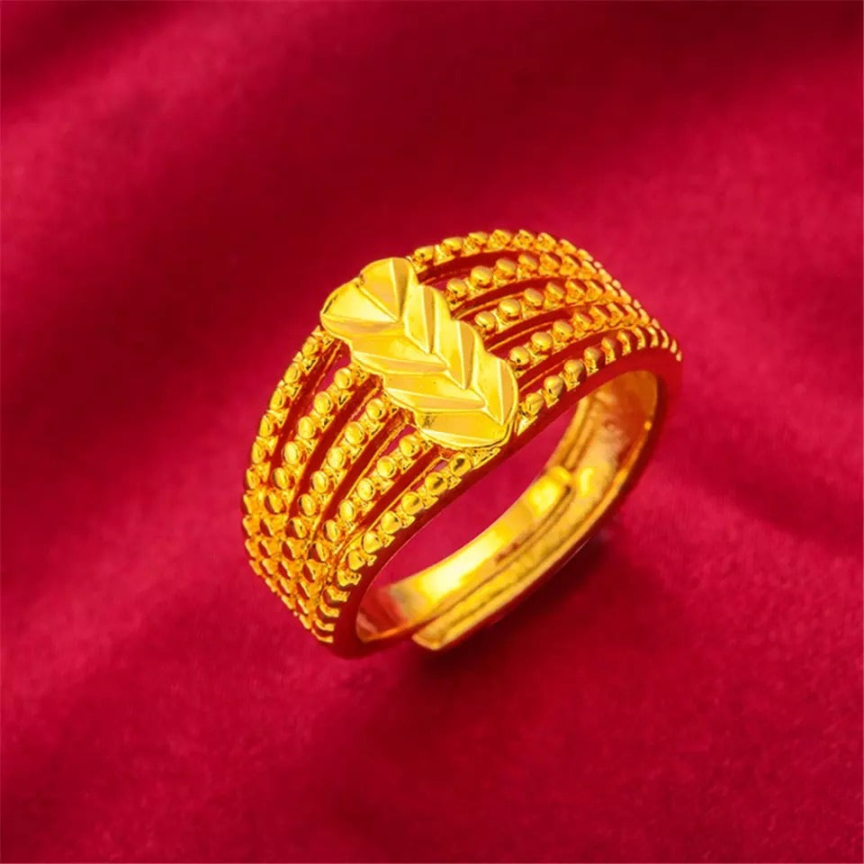 24K Gold Plated Ring