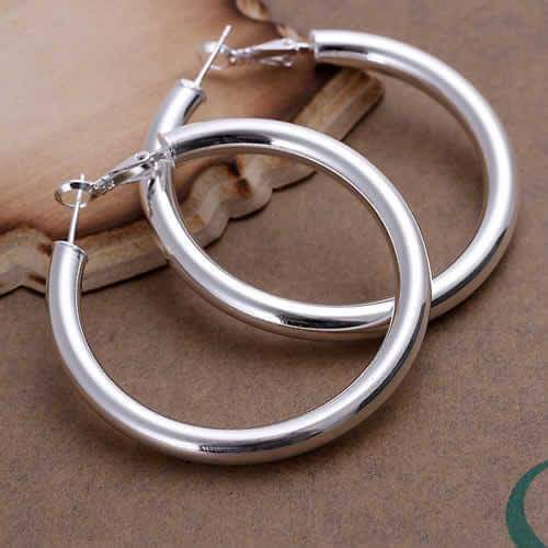 925 Silver Circle Earring